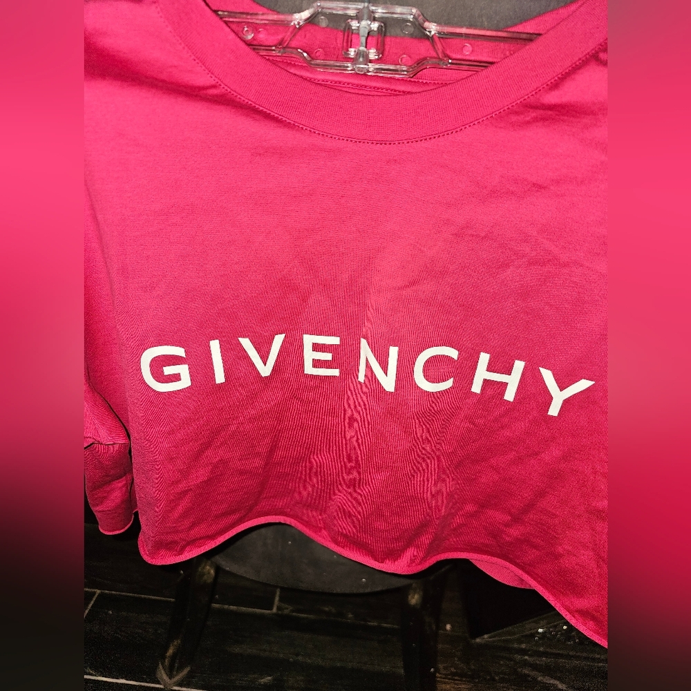 Givenchy Bold Raspberry Short Sleeve Tee - Picture 7 of 7